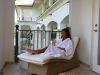 Balcony of couple treatment suite